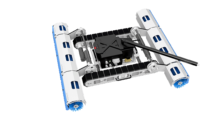 Aufdachroboter